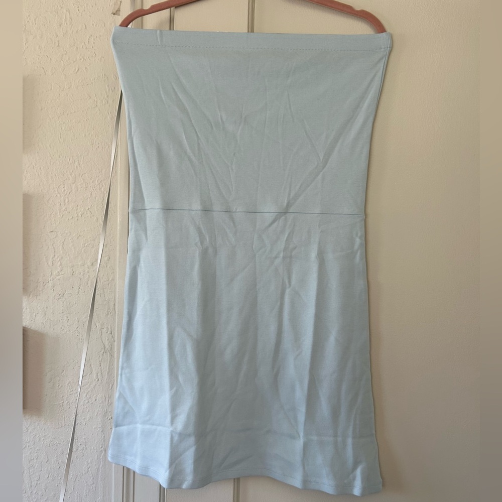 NWT Djerf Avenue tube dress in baby blue size XXL